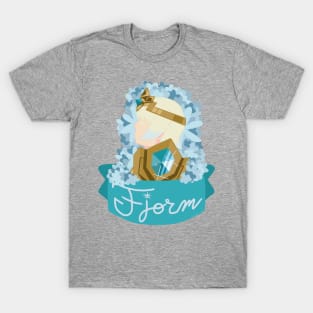 Fjorm Floral Fire Emblem Banner T-Shirt